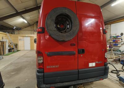 Travaux véhicule